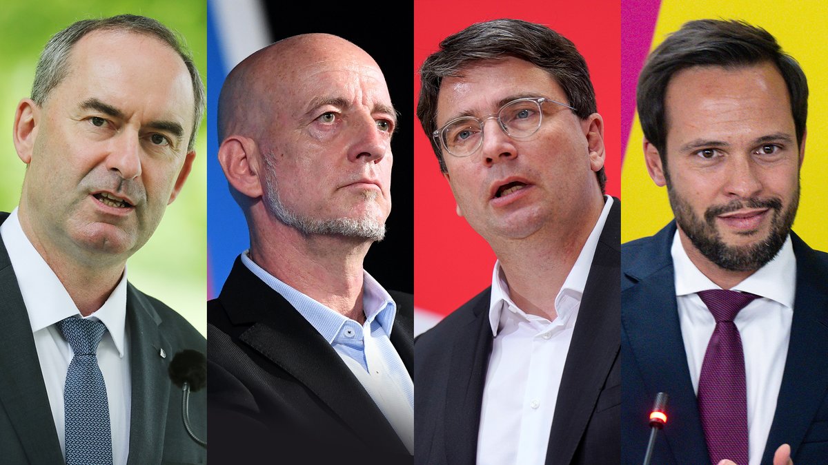 BR24 Wahl - Die Konfrontation: Freie Wähler, AfD, SPD und FDP