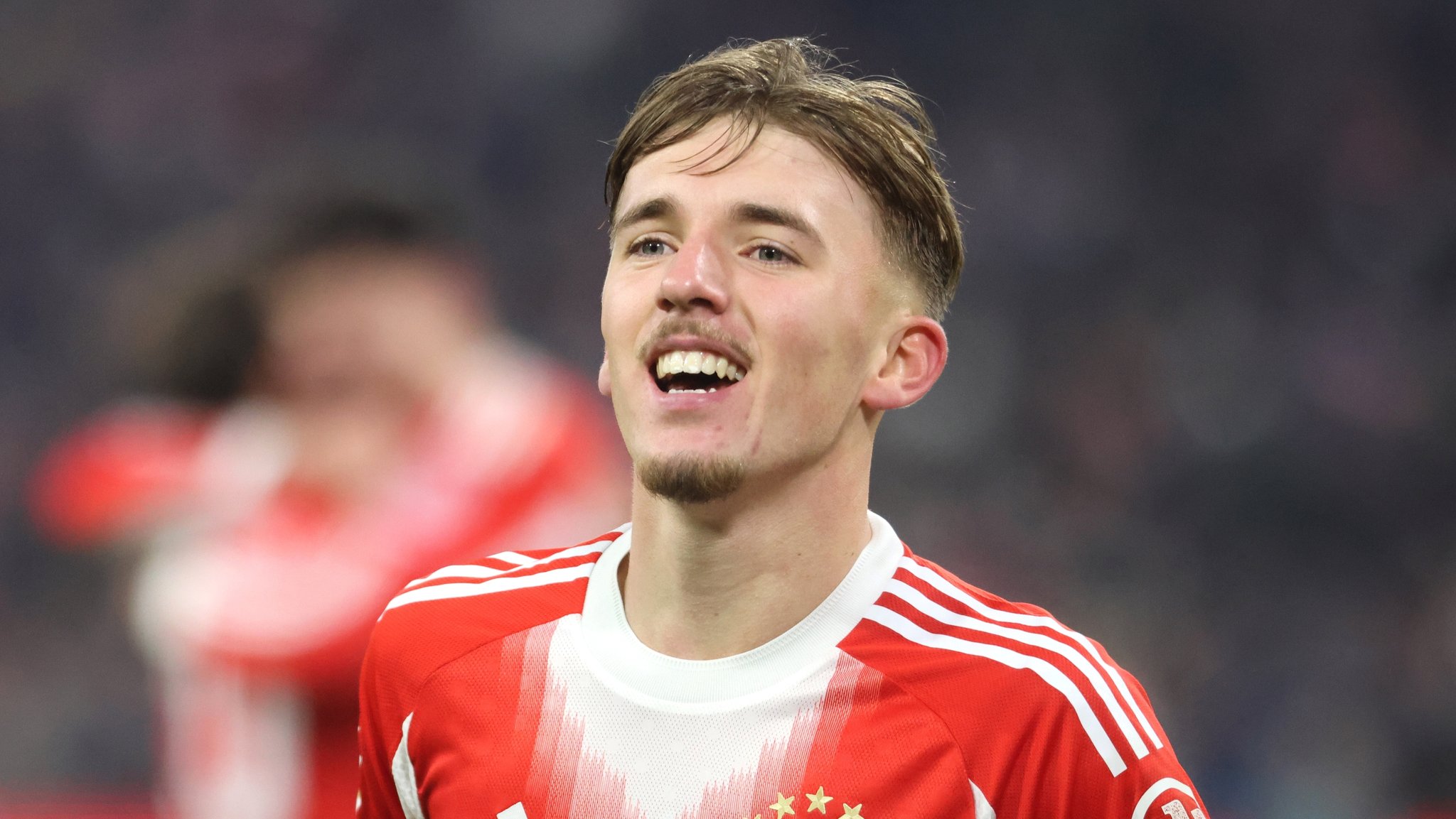 FC-Bayern-Youngster Lennart Karl hat gut lachen