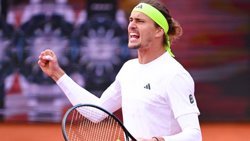 Jubel bei Alexander Zverev | Bild: picture-alliance/dpa Jubel bei Alexander Zverev