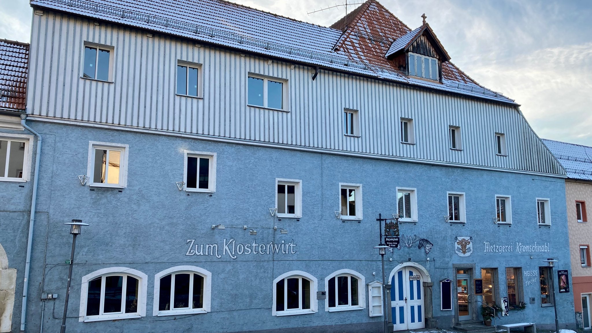 Das alte "Schopf"-Wirtshaus in Rinchnach.