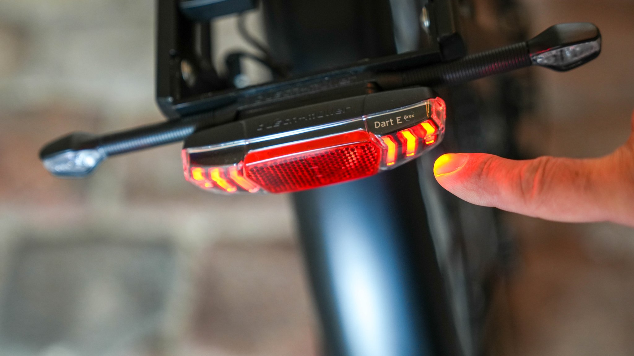 Blinker am Fahrrad sollen für mehr Sicherheit sorgen.