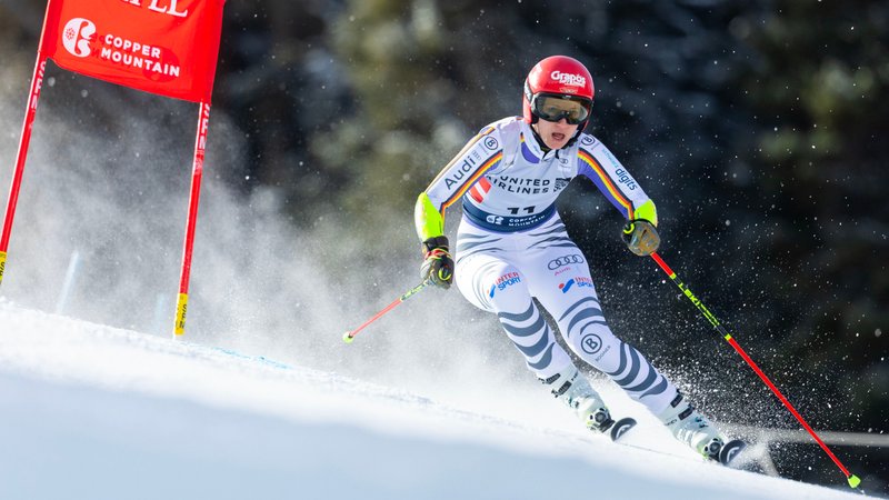 Lena Dürr beim Riesenslalom in Copper Mountain | Bild: picture-alliance/dpa Lena Dürr beim Riesenslalom in Copper Mountain