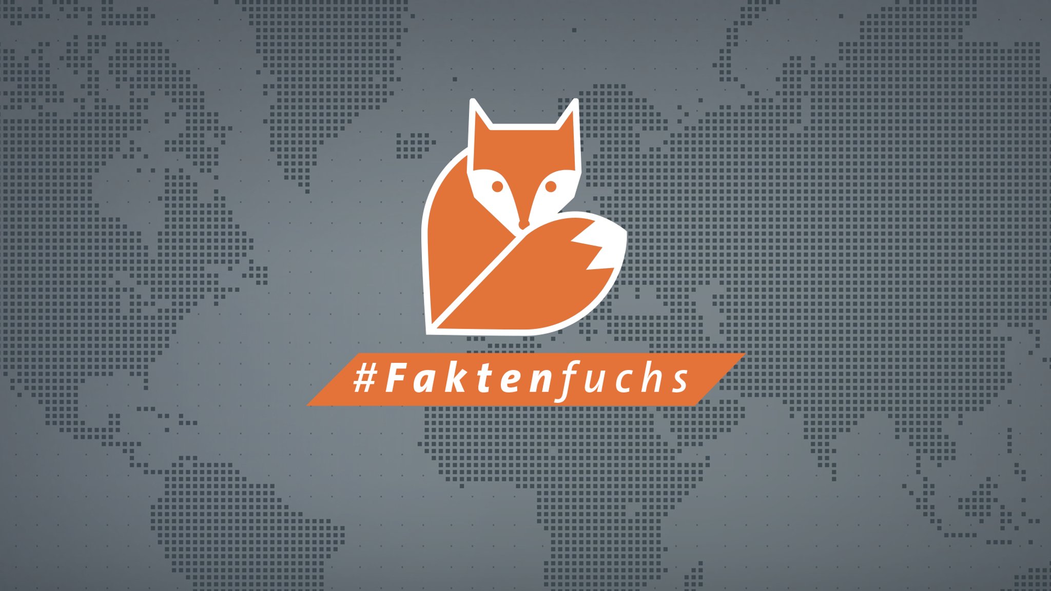 Logo des BR24 #Faktenfuchs, der Faktenchecker-Einheit des BR