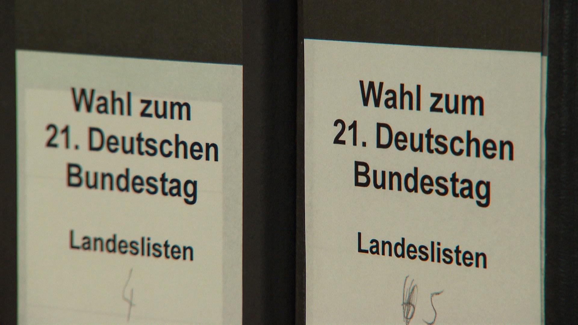 Landeslisten für die Wahl zum 21. Deutschen Bundestag im Februar.