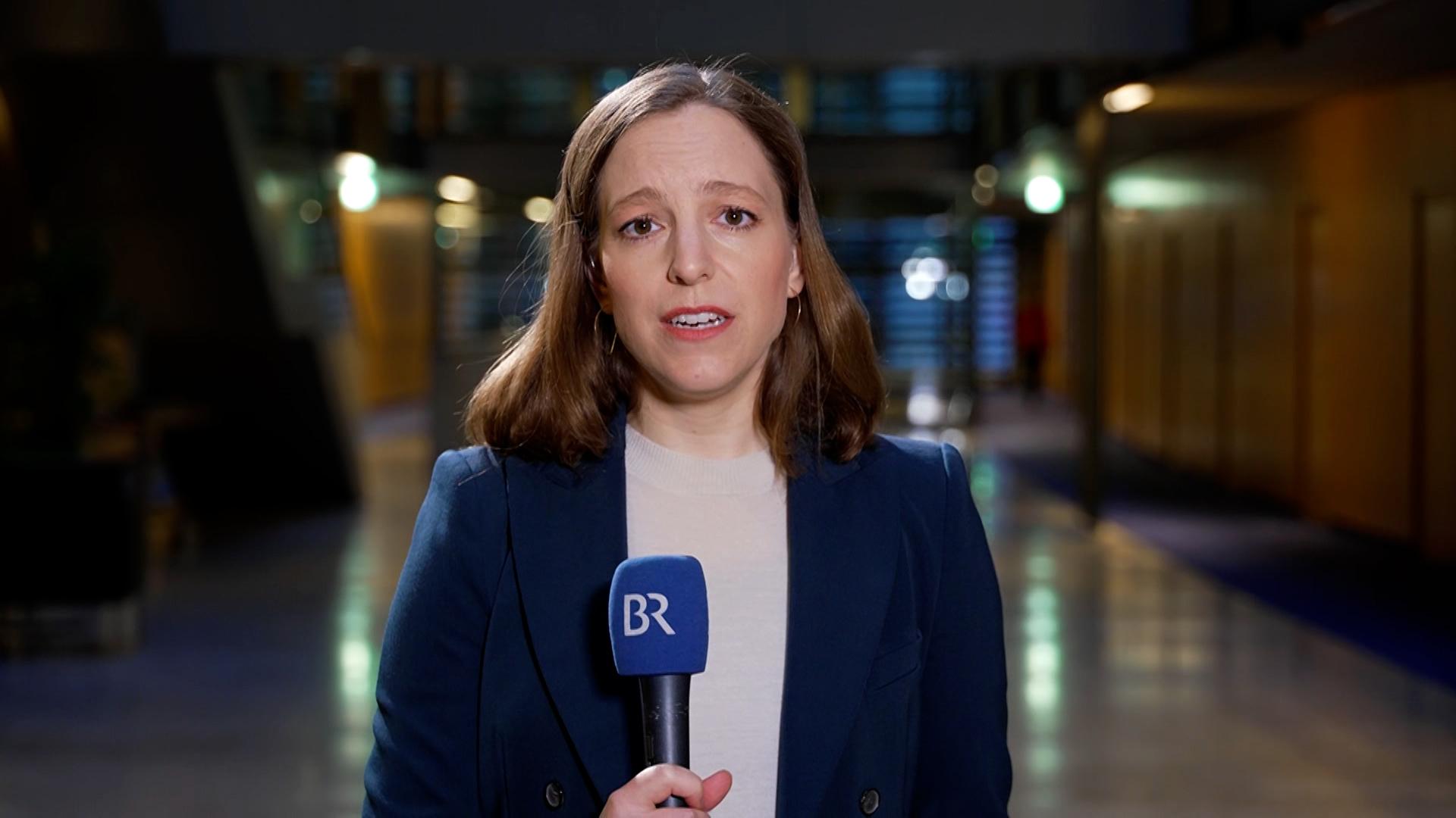 BR-Korrespondentin Eva Huber.