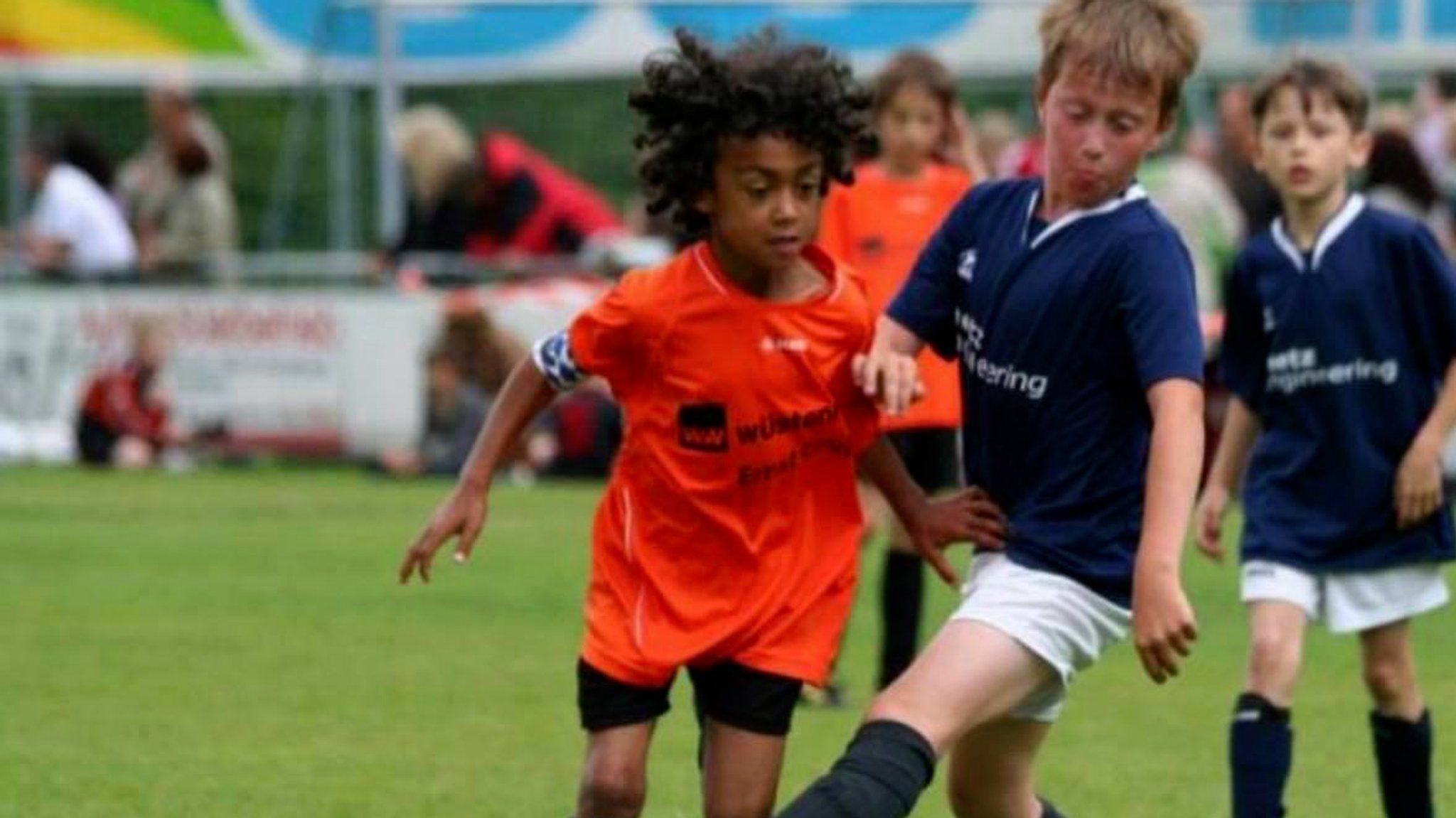 Schon als kleiner Junge gab es für Nathaniel (l) nur eins - Fußball | Bild: Privat/Lichtenauer Schon als kleiner Junge gab es für Nathaniel (l) nur eins - Fußball