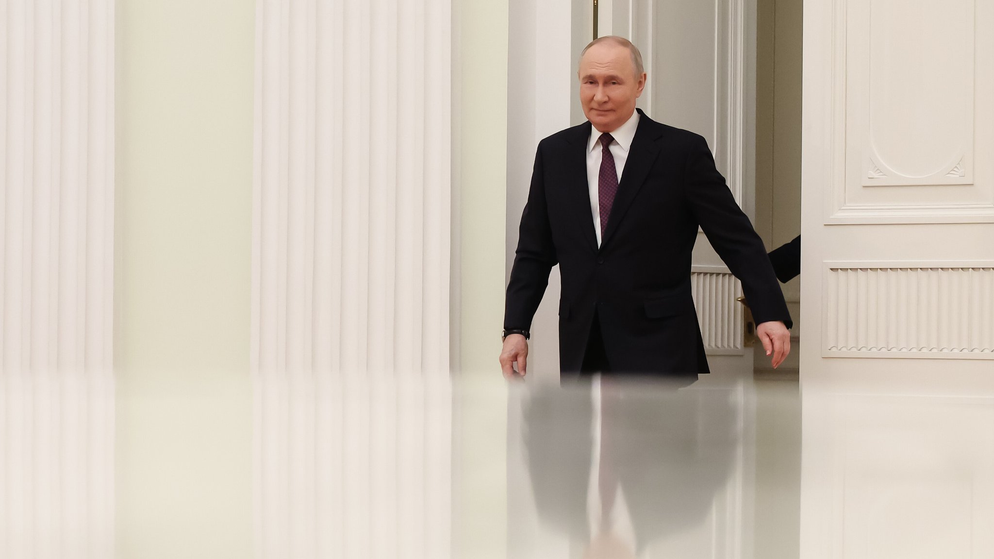 Der russische Präsident am 22. April 2026 im Kreml
