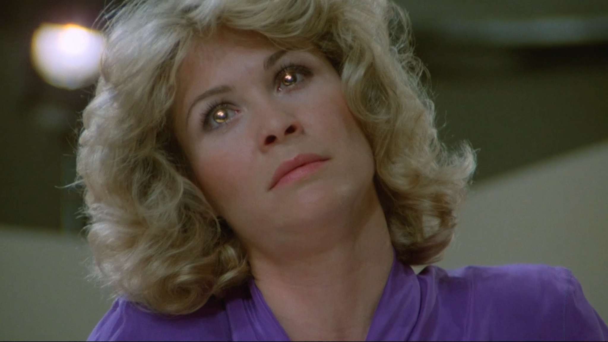 Besessen: Dee Wallace Stone in "The Howling - Das Tier" von 1981 (Filmszene).