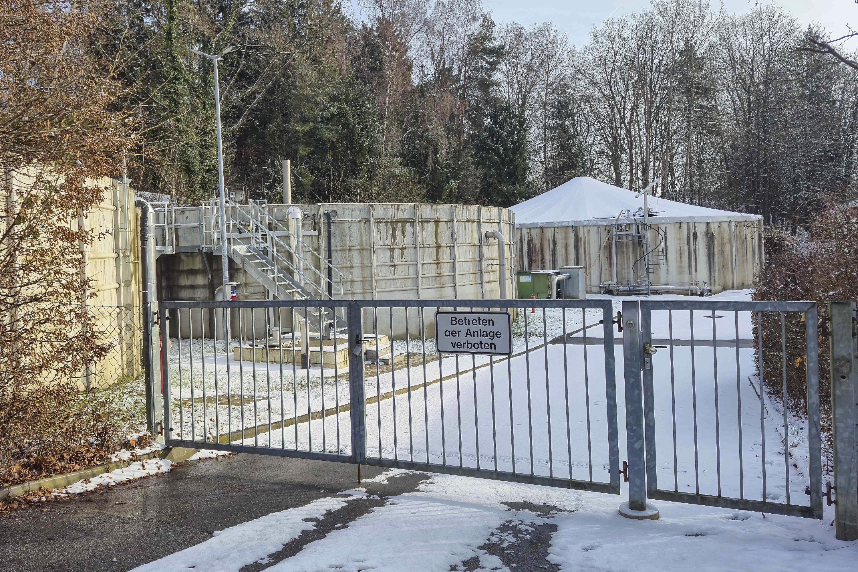 Die Kläranlage in Mitterfels