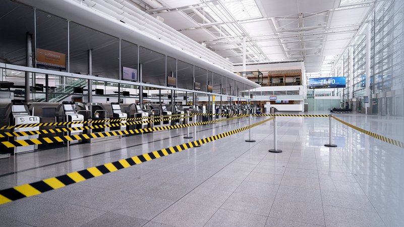 Tag zwei der Warnstreiks am Flughafen München, ausgerechnet zu Beginn der Faschingsferien. Auch heute wurden die meisten Verbindungen annulliert. | Bild: Bayerischer Rundfunk 2025 Tag zwei der Warnstreiks am Flughafen München, ausgerechnet zu Beginn der Faschingsferien. Auch heute wurden die meisten Verbindungen annulliert.