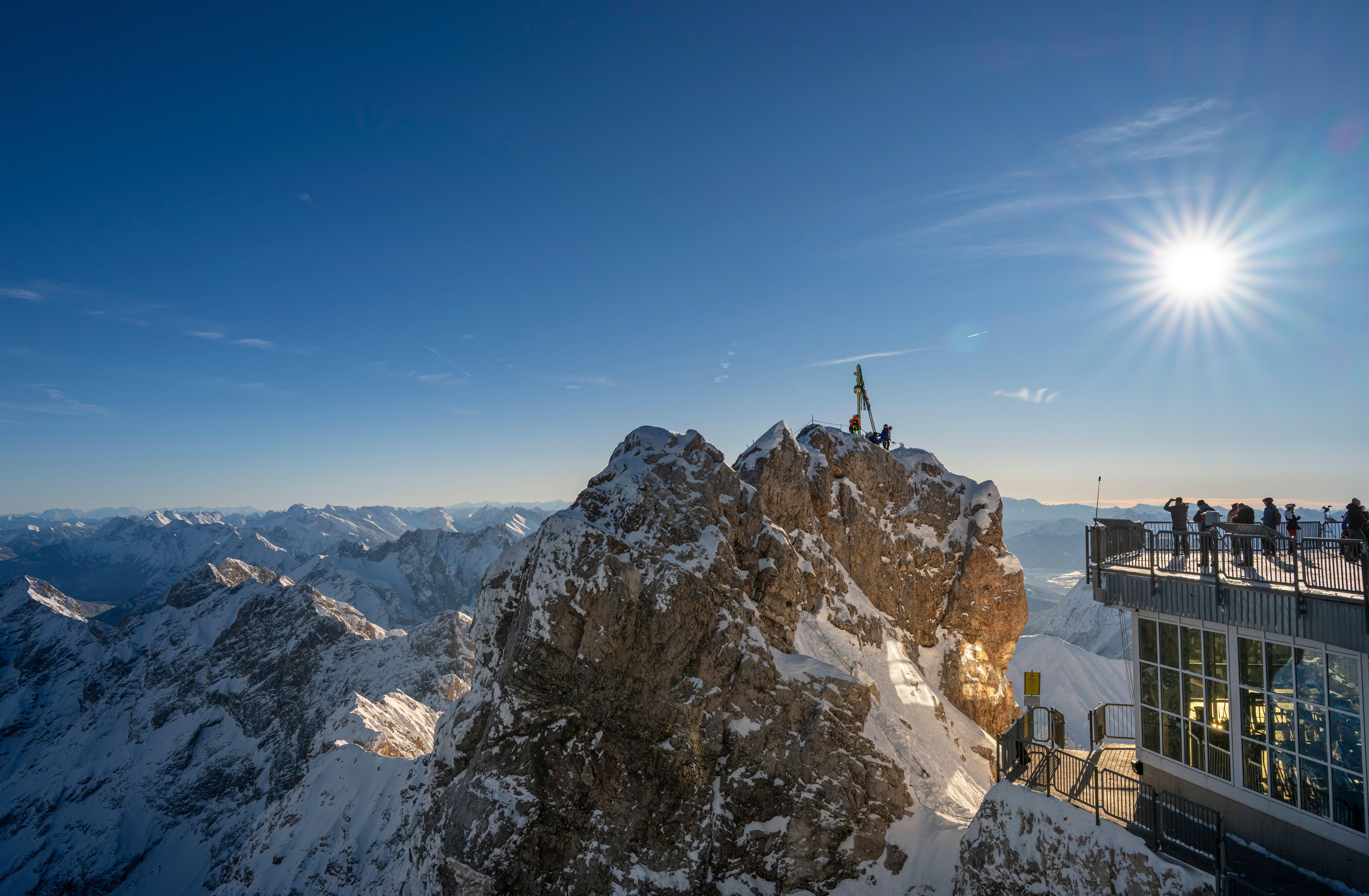 Gipfel der Zugspitze