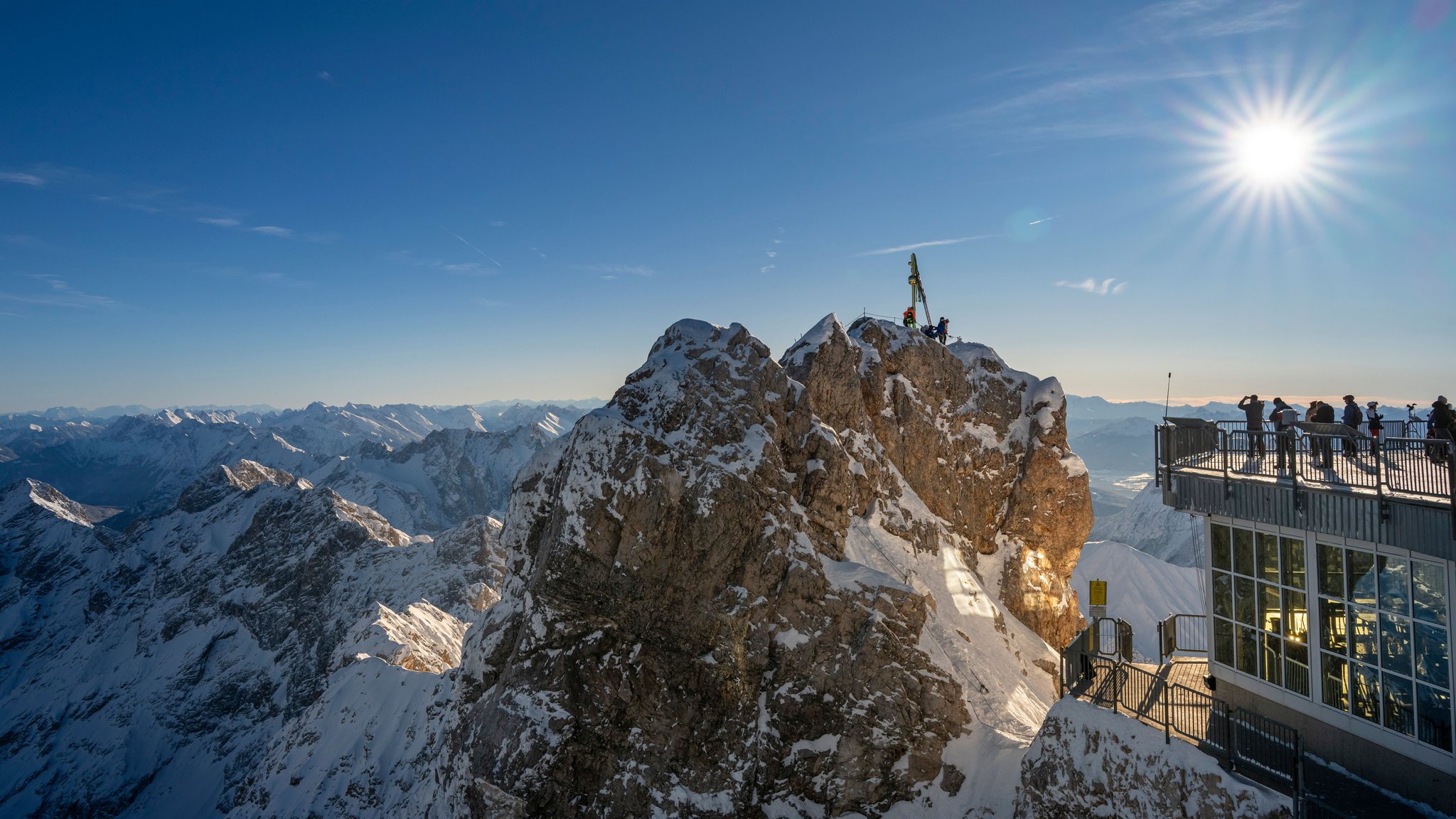 Gipfel der Zugspitze