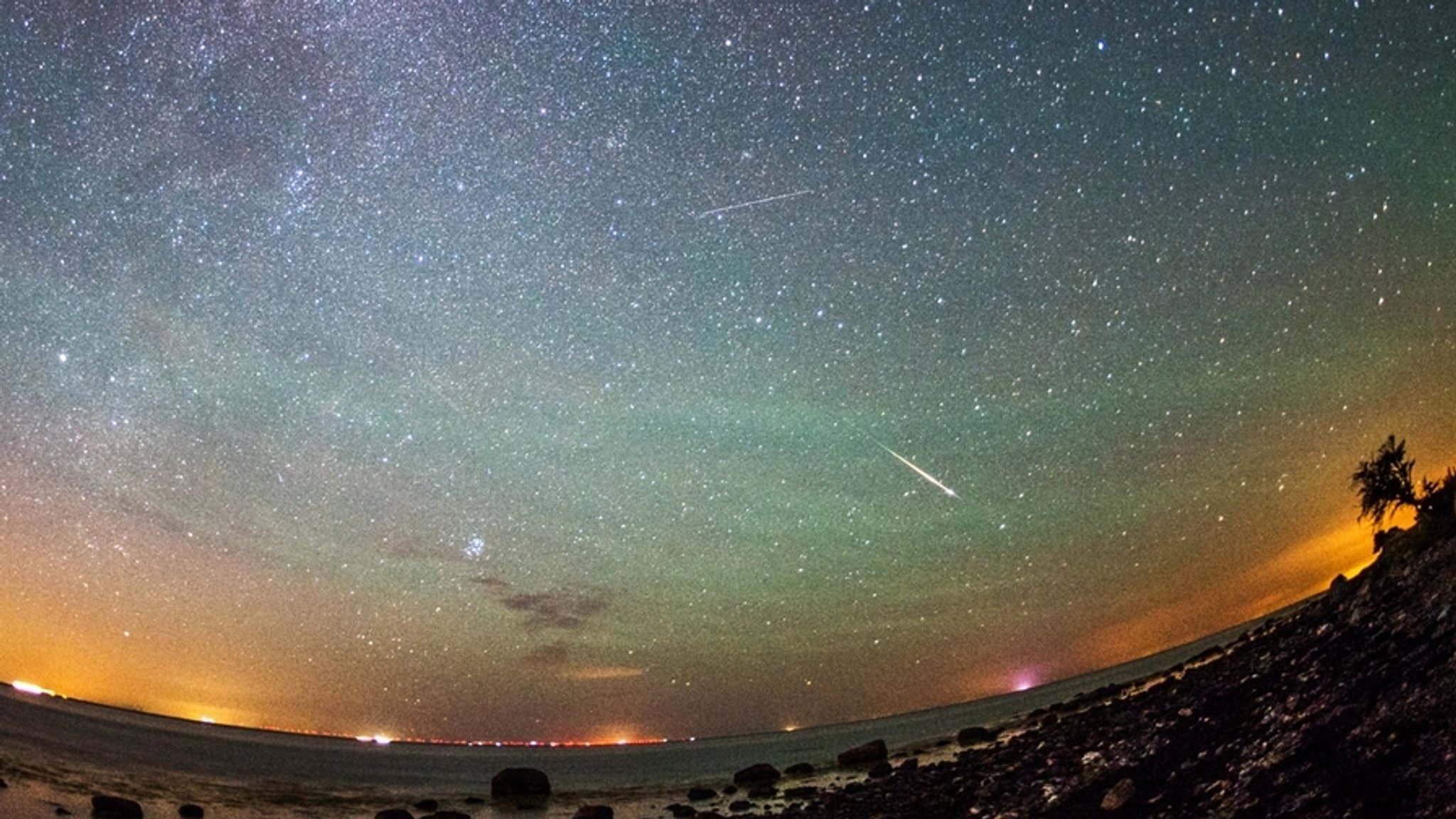 Sternschnuppen am Firmament