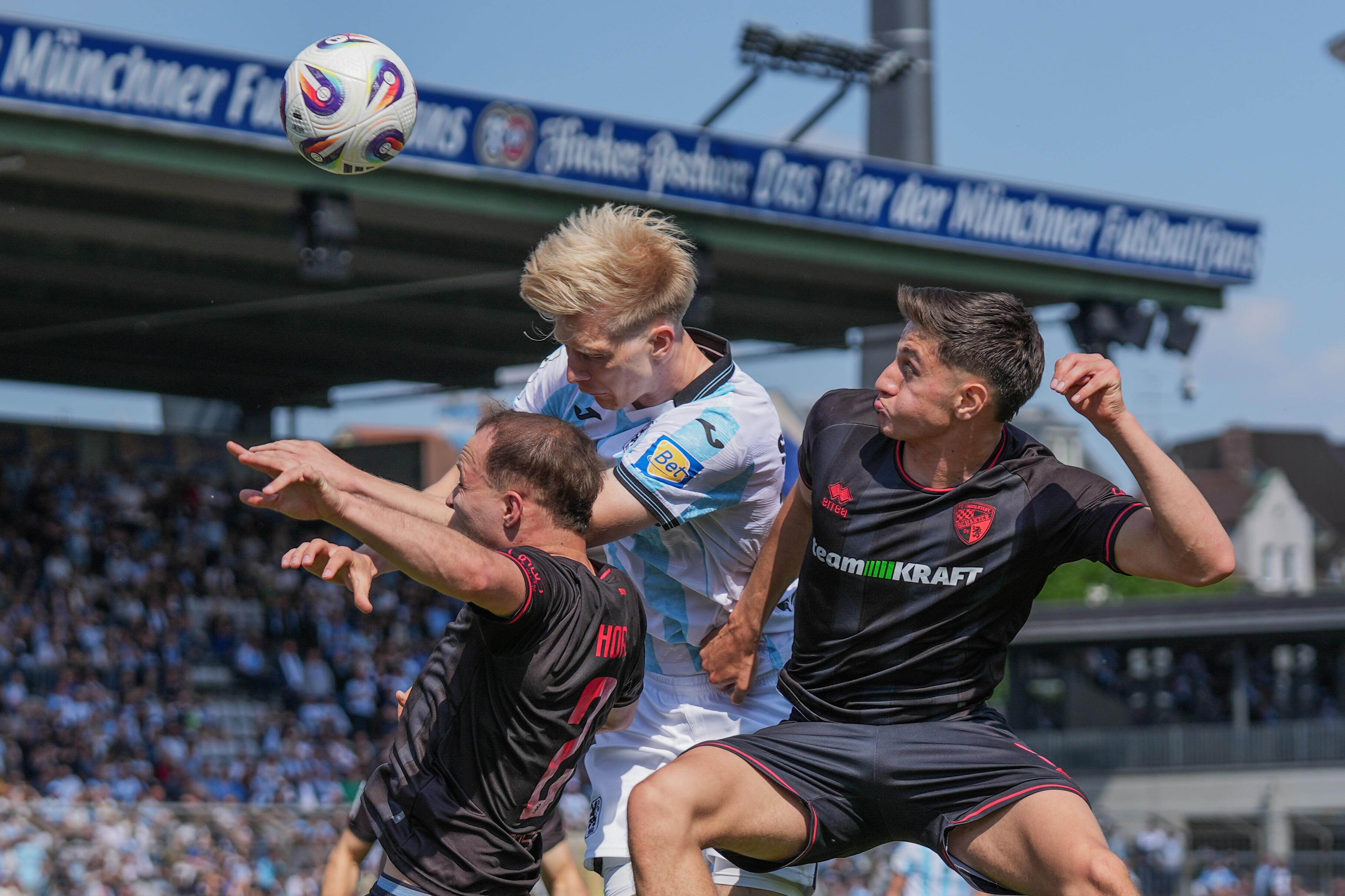 Spielszene 1860 München - FC Ingolstadt