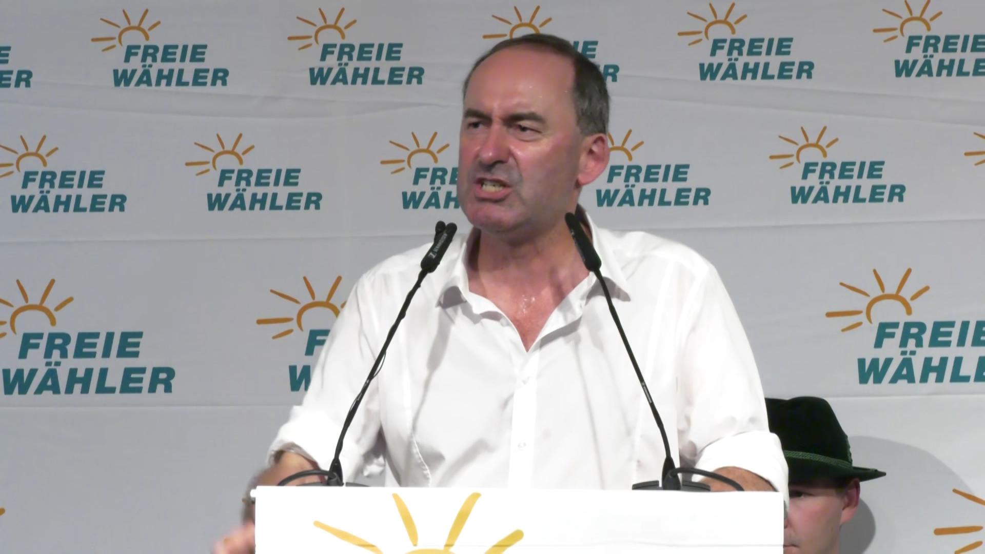 Hubert Aiwanger auf dem Gillamoos