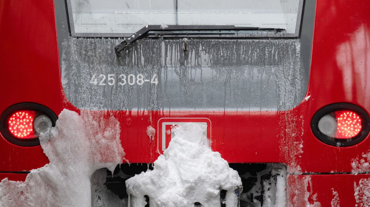 Nach Dezember-Schneechaos: Immer noch Zugausfälle 