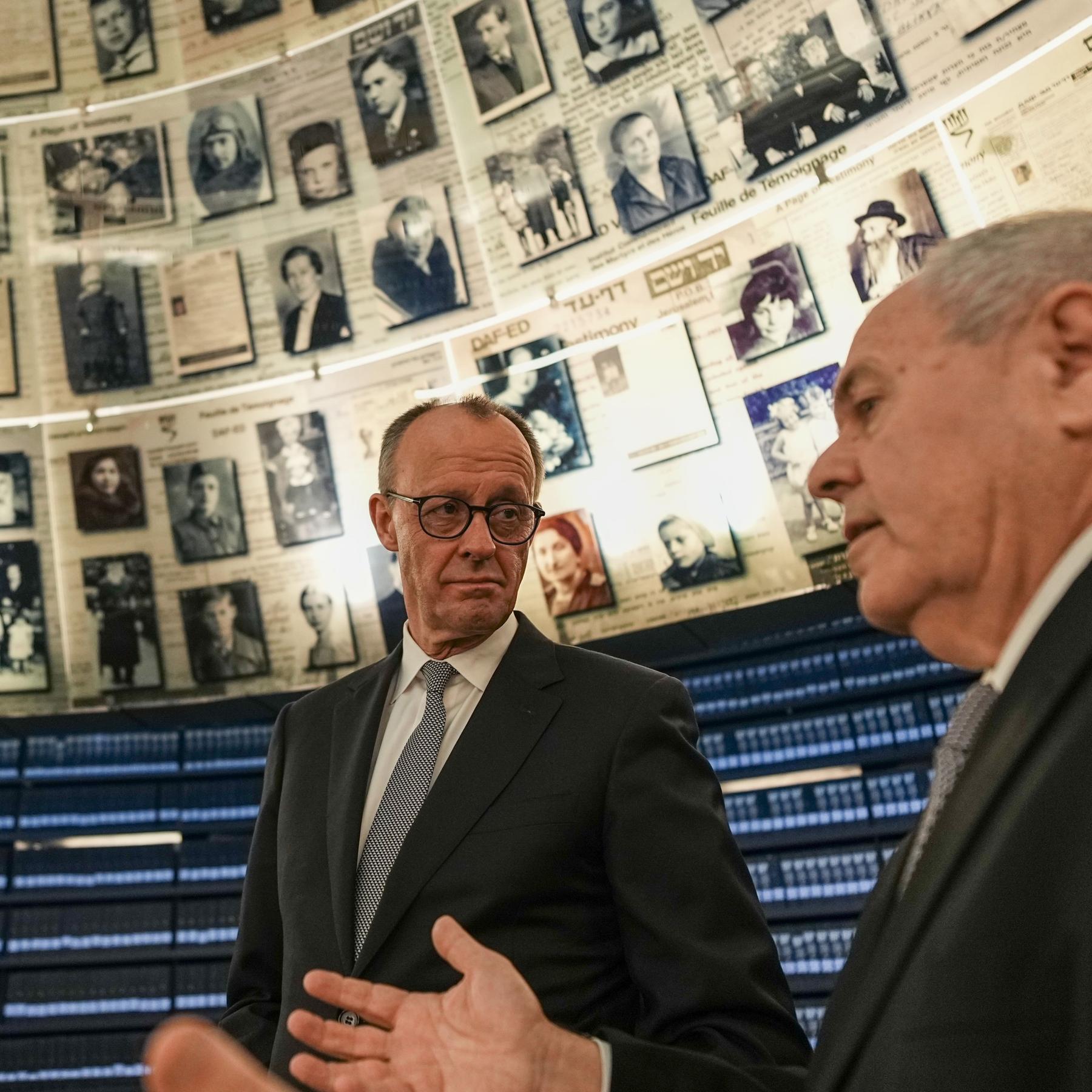 Besuch von Friedrich Merz in Israel