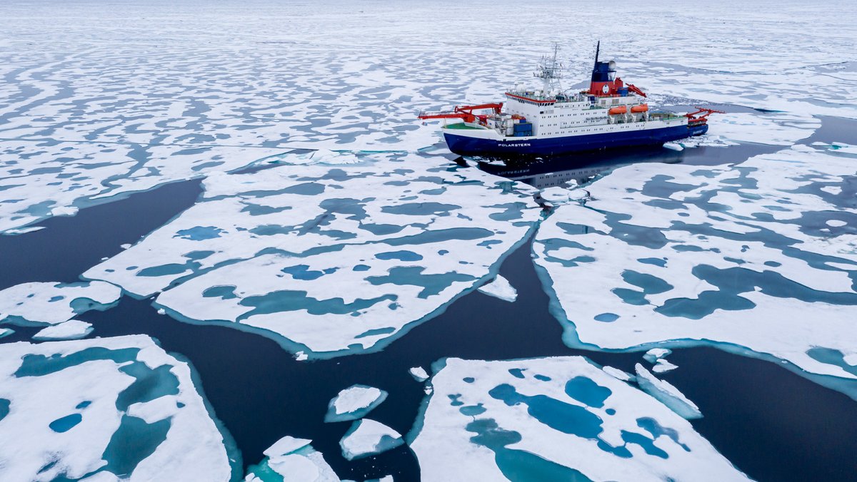 Mosaic-Expedition der Polarstern in der Arktis