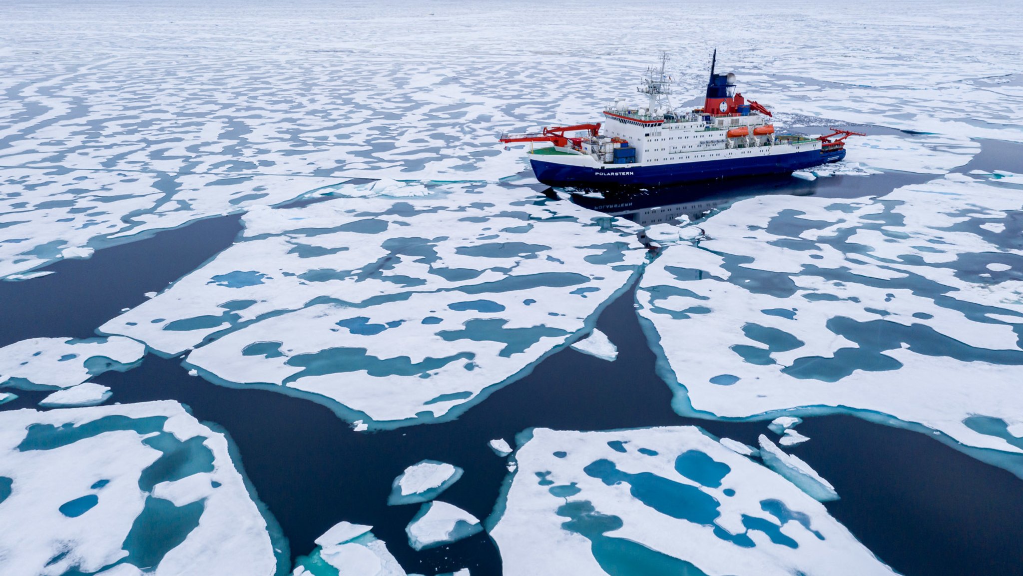 Mosaic-Expedition der Polarstern in der Arktis