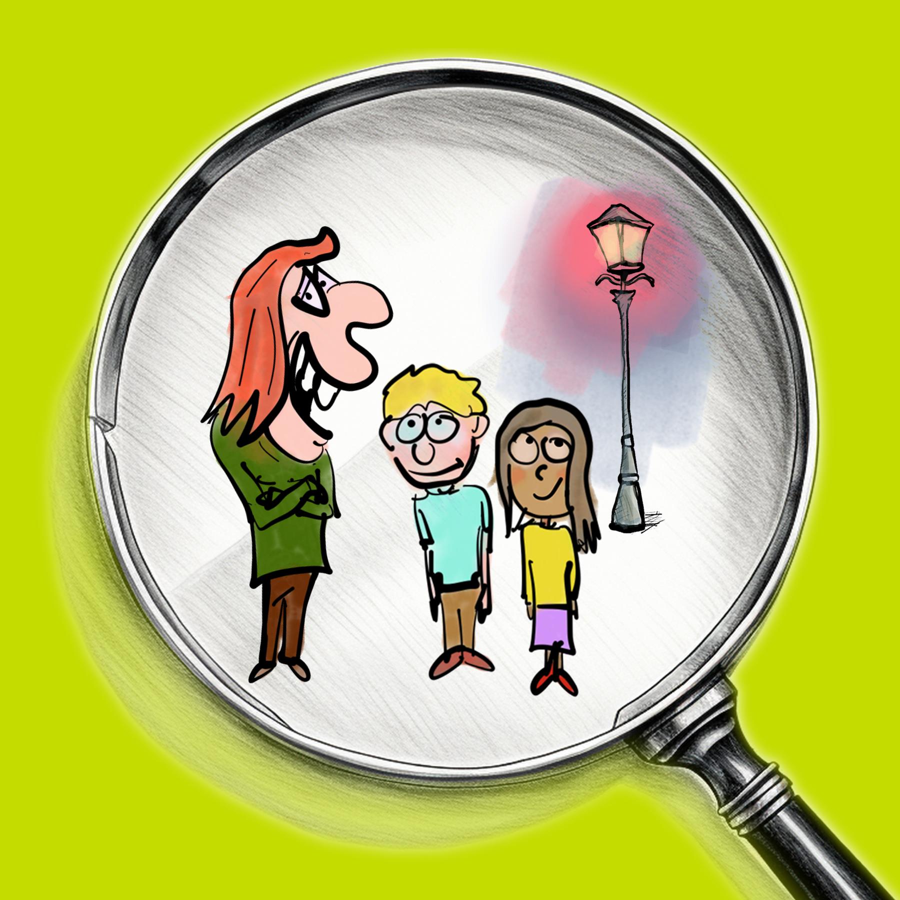 Frau Krüger: Die unheimliche Laterne