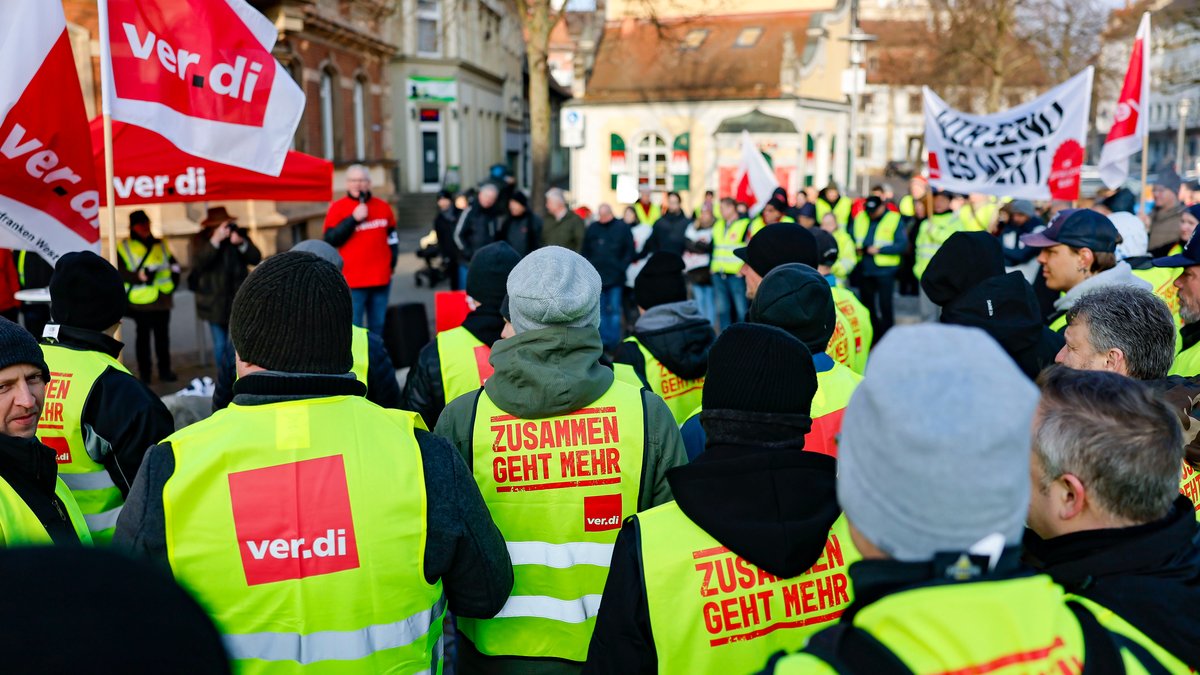 Warnstreiks im Nahverkehr gehen weiter – vorerst in Bamberg