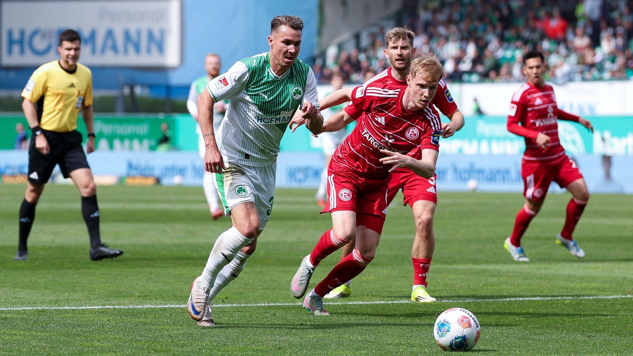 SpVgg Greuther Fürth - Fortuna Düsseldorf | Bild: picture alliance / kolbert-press/Martin Agüera | kolbert-press/Martin Agüera SpVgg Greuther Fürth - Fortuna Düsseldorf