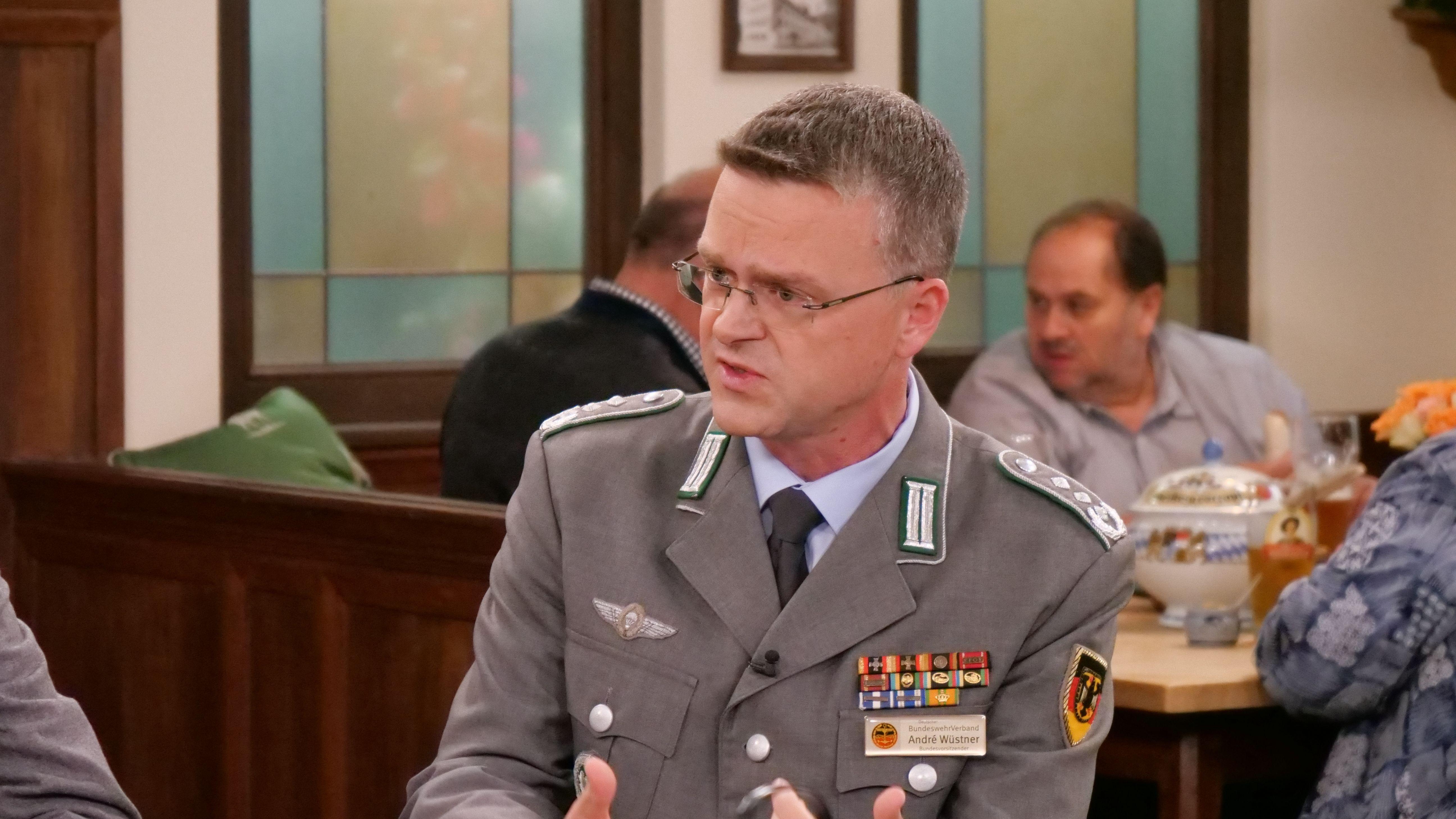 André Wüstner, Vorsitzender des Bundeswehrverbandes