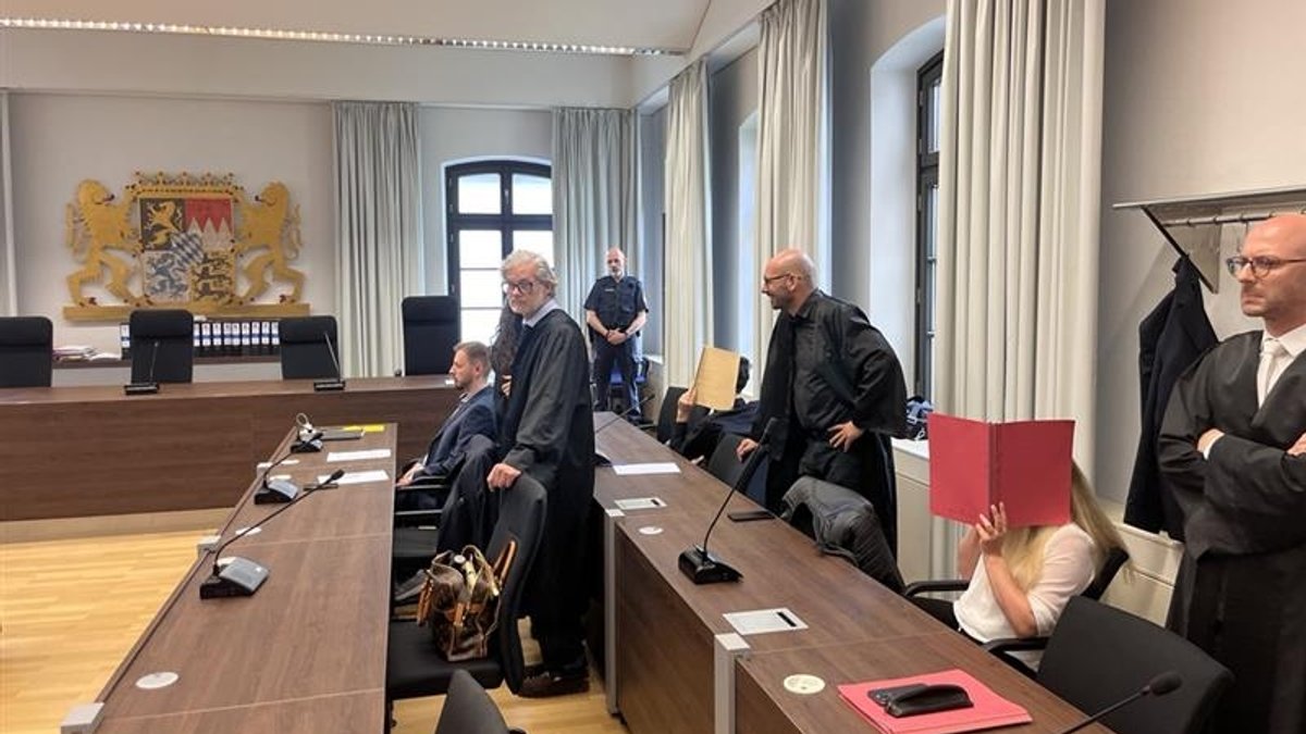 Das Landgericht Memmingen kurz vor der Urteilsverkündung am 02.05.2024