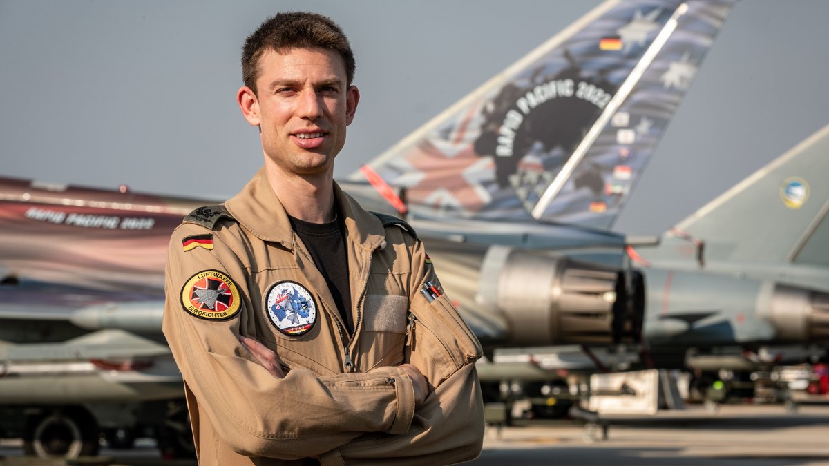Pilot der Luftwaffe vor Starfightern 