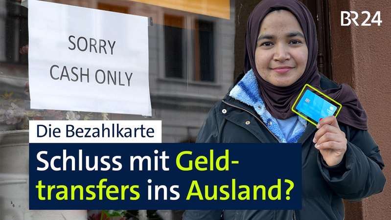 Früher ging Hnin Pwint P. für ihre Tochter im Second-Hand-Geschäft einkaufen. Jetzt geht das nicht mehr, da der Shop nur Bargeld akzeptiert. | Bild: BR/Ferdinand Spes Früher ging Hnin Pwint P. für ihre Tochter im Second-Hand-Geschäft einkaufen. Jetzt geht das nicht mehr, da der Shop nur Bargeld akzeptiert.