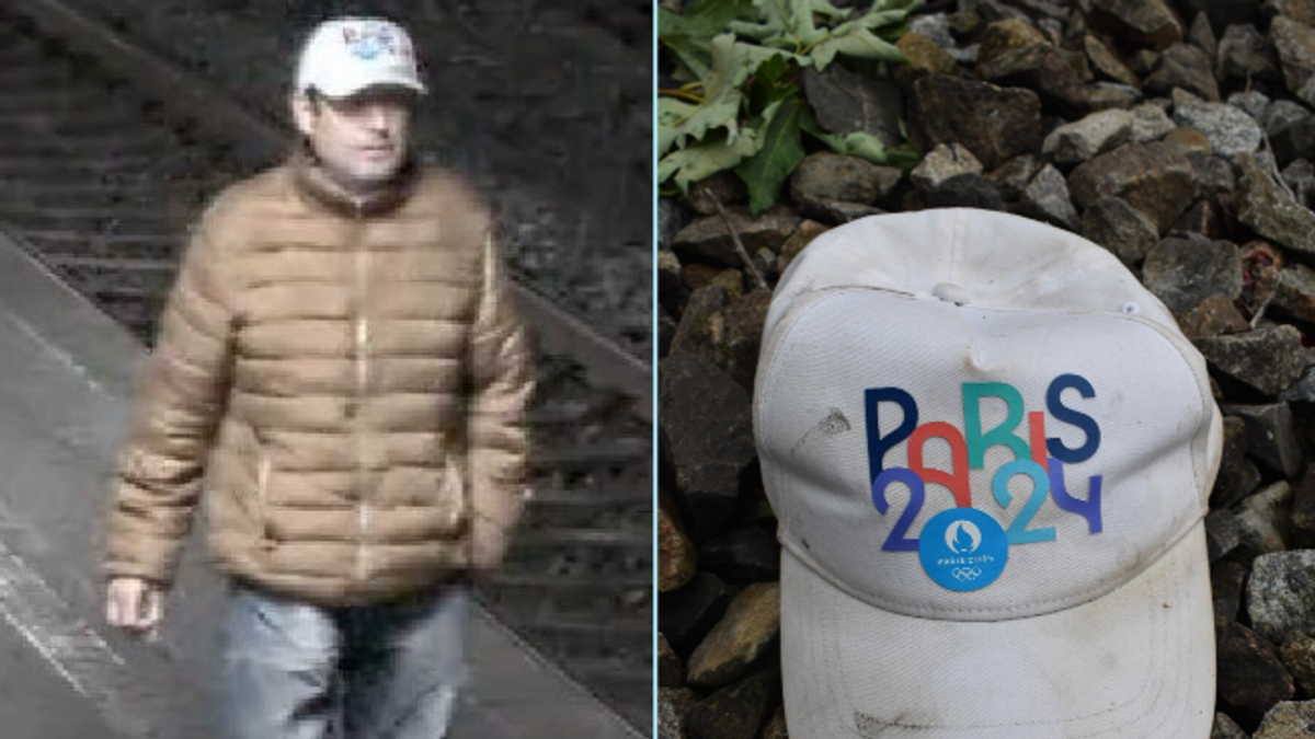 Die Polizei hat nun ein Foto einer Überwachungskamera veröffentlicht, das den Mann zeigt, wie er an einem Bahnsteig entlanggeht. | Bild: Polizeipräsidium Oberbayern Nord Die Polizei hat nun ein Foto einer Überwachungskamera veröffentlicht, das den Mann zeigt, wie er an einem Bahnsteig entlanggeht.