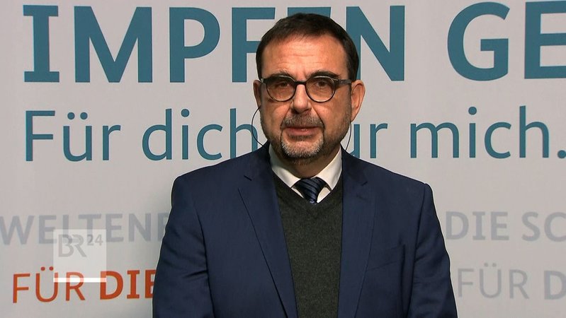  Bayerns Gesundheitsminister Klaus Holetschek im BR24 Rundschau-Interview.