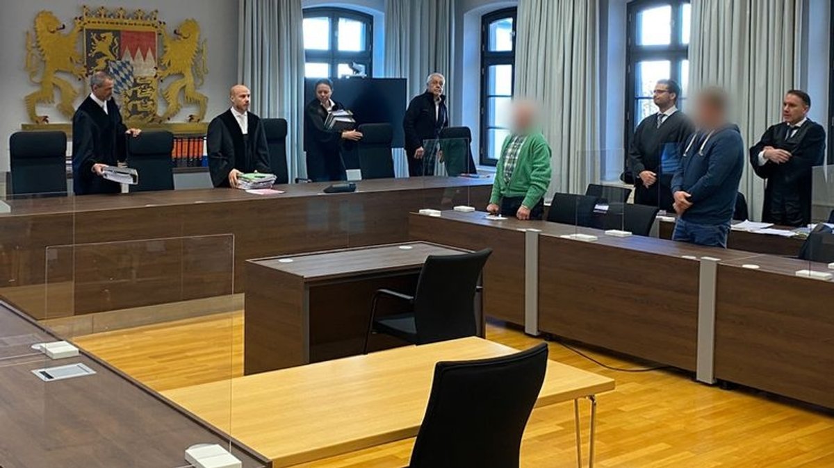 November 2022 im Landgericht Memmingen: Prozess gegen zwei Landwirte aus Bad Grönenbach. 