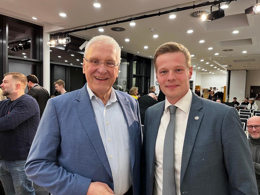 Joachim Herrmann und Manuel Ostermann.