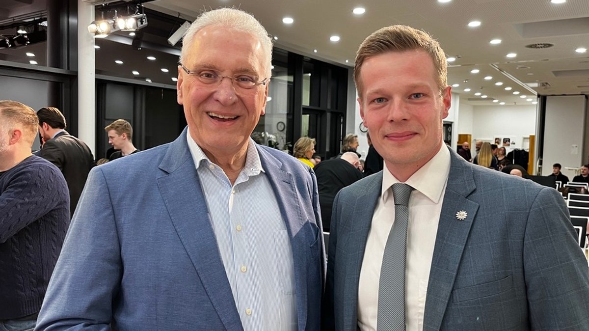 Joachim Herrmann und Manuel Ostermann.