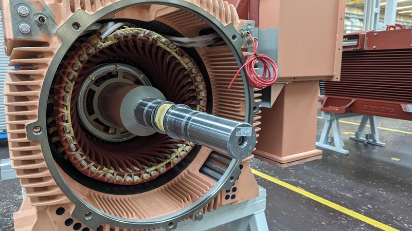 Ein Großmotor aus dem Hause Siemens-Innomotics