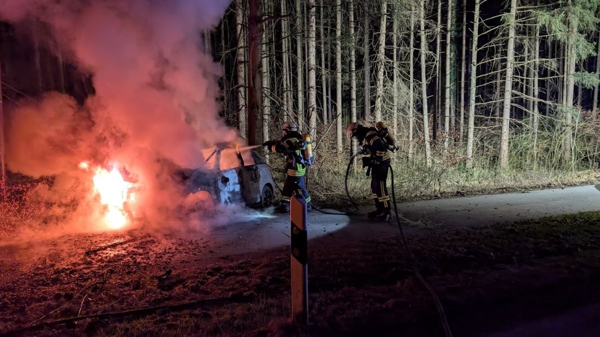 Lebensretter nach Crash: Zeugen ziehen Mann aus Flammen