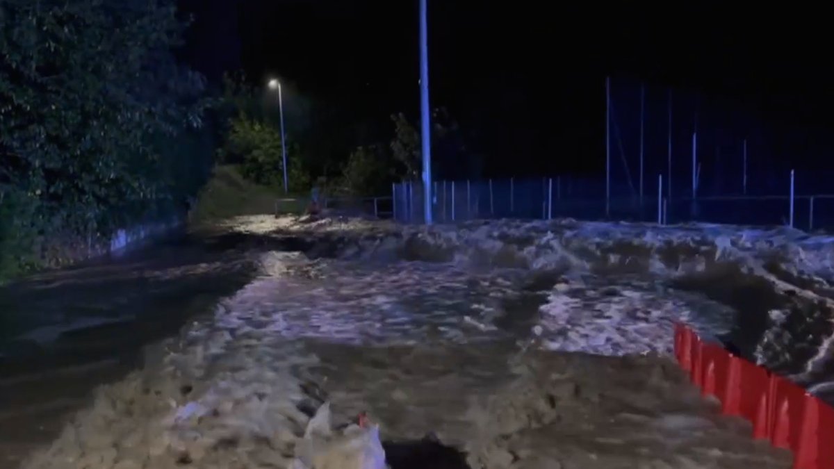 Wieder Hochwasser in Reichenberg: Schutz reicht nicht aus