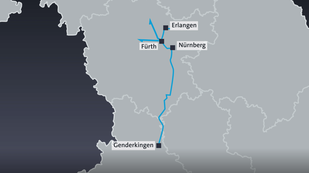 Von Genderkingen fließt das Trinkwasser bis nach Nürnberg, Fürth und Erlangen