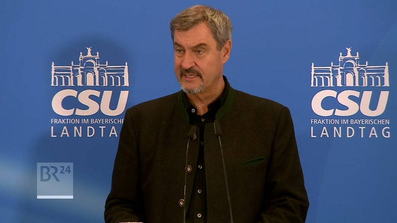 CSU-Chef Söder | Bild: BR CSU-Chef Söder