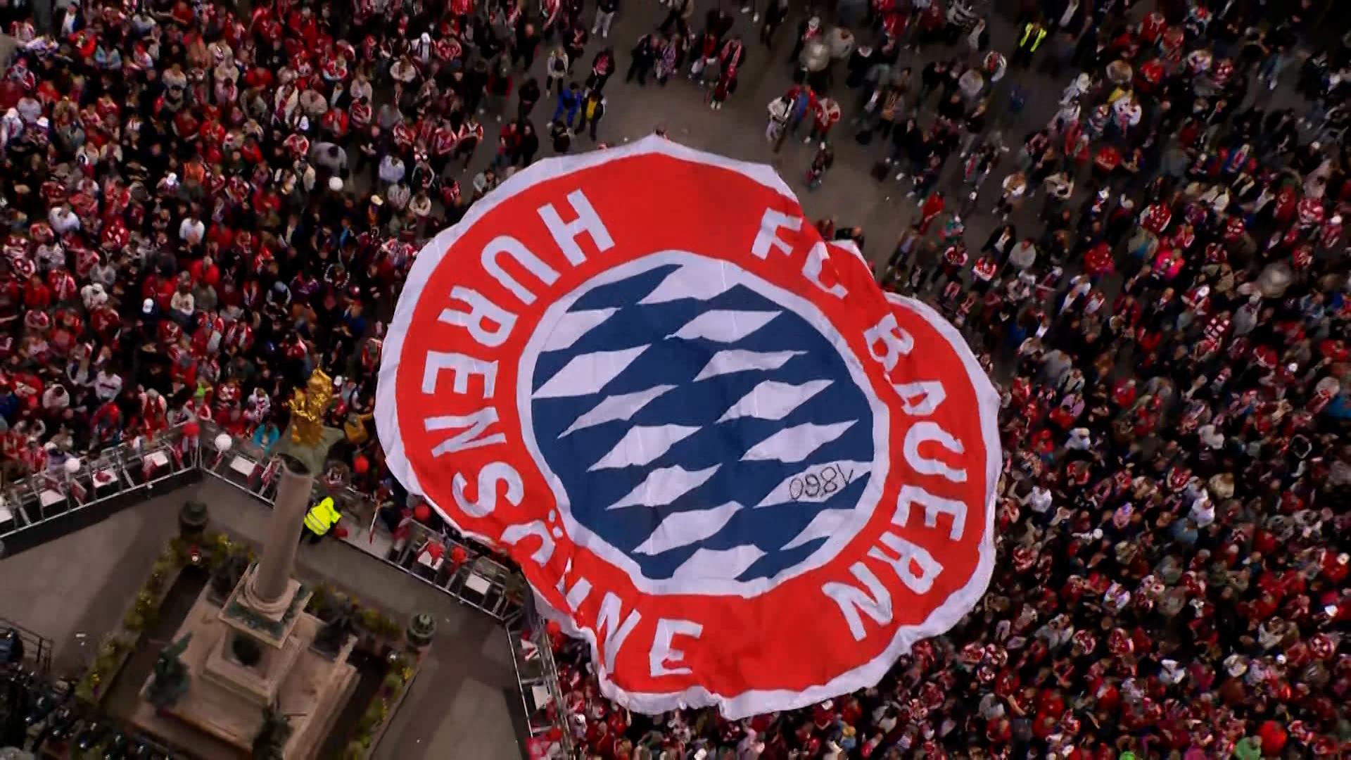 FC-Bayern-Schmähbanner | Bild:BR