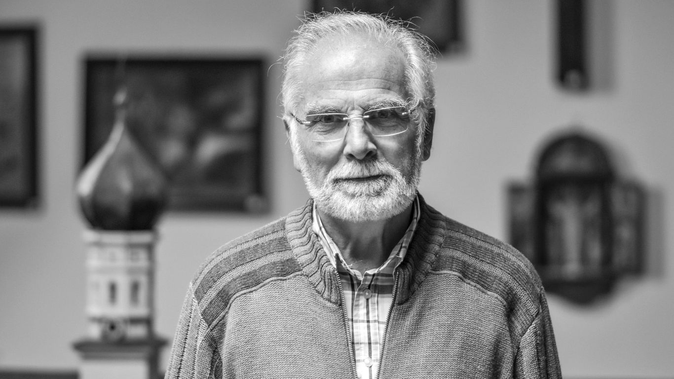 Franz Huber, Museumsleiter und Ortschronist.