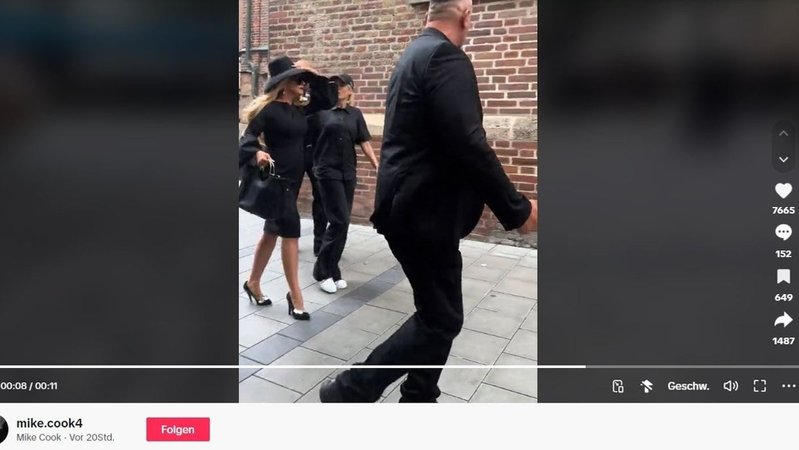 Screenshot aus einem TikTok-Video des Kanals von mike.cook4 | Bild: TikTok-Video von mike.cook4/Screenshot BR Screenshot aus einem TikTok-Video des Kanals von mike.cook4