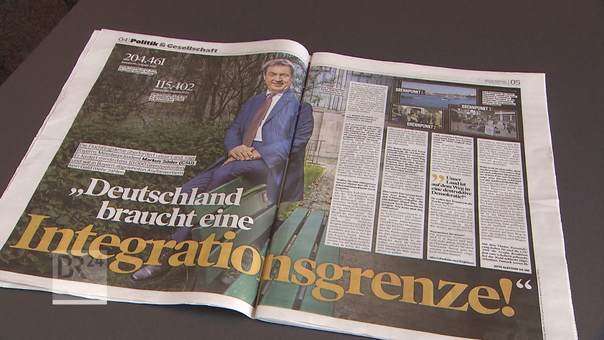 Söder im BamS-Interview