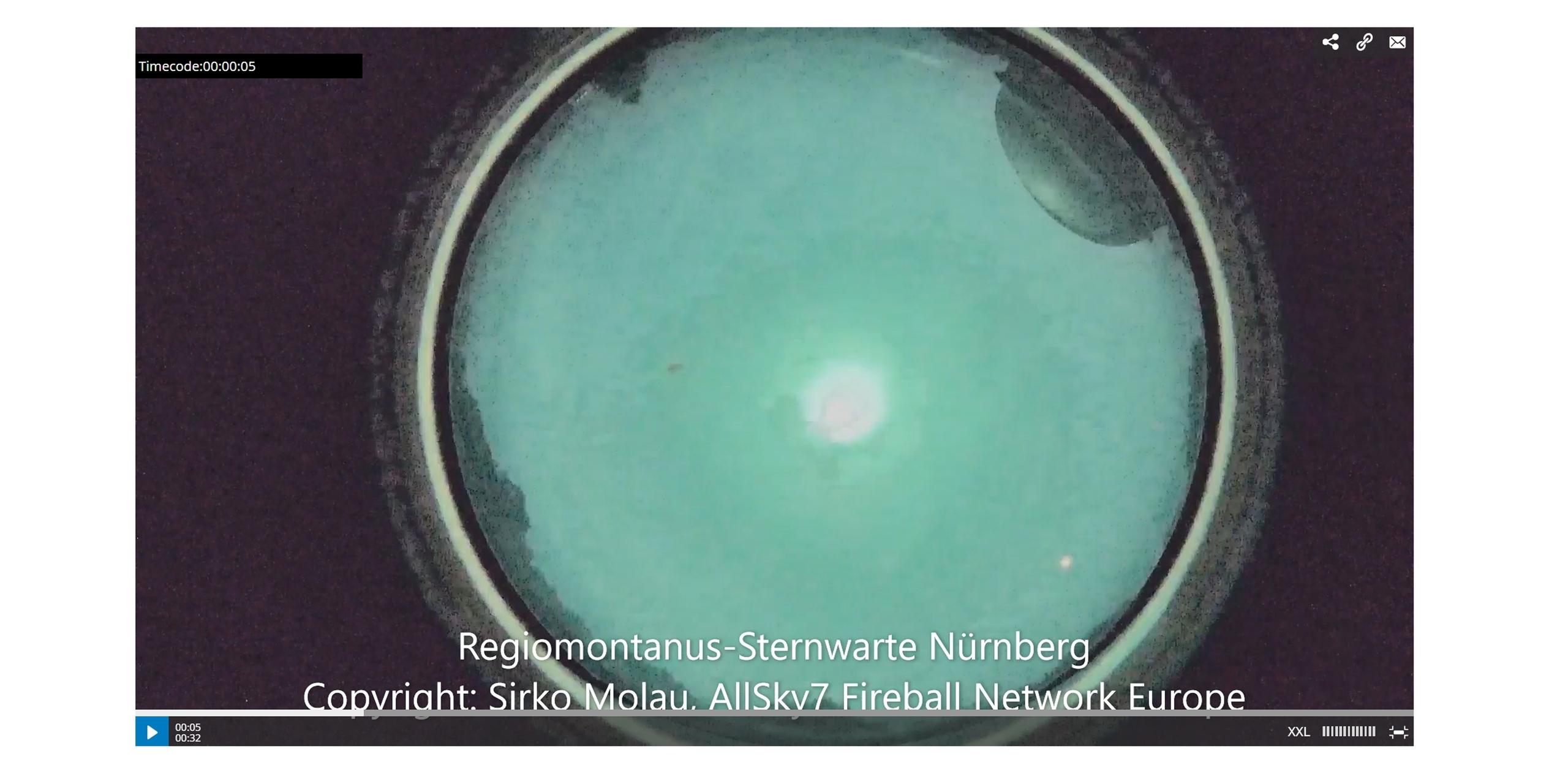 Bild von der Sternwarte Nürnberg