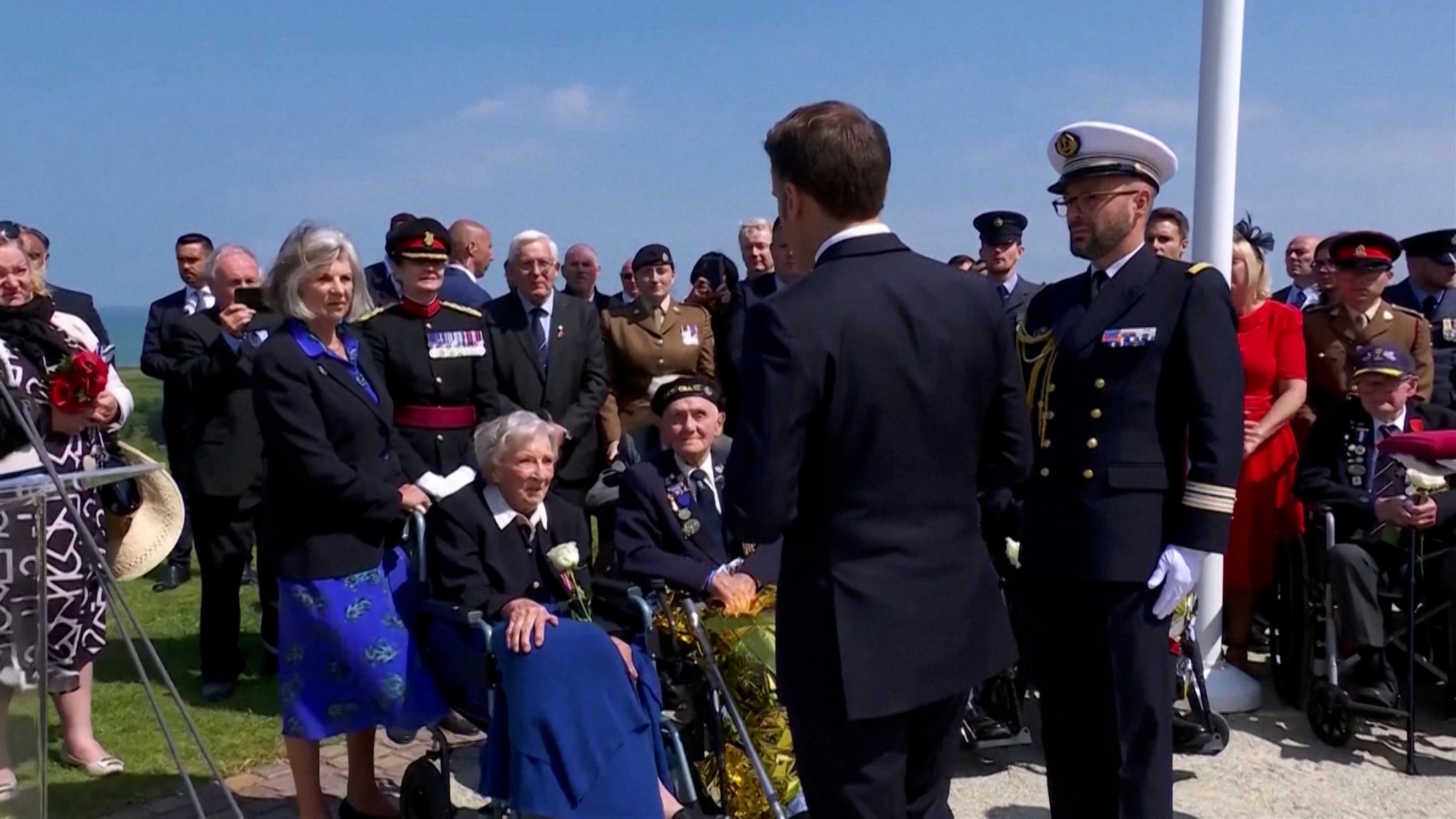 Feierlichkeiten in der Normandie zum D-Day vor 80 Jahren