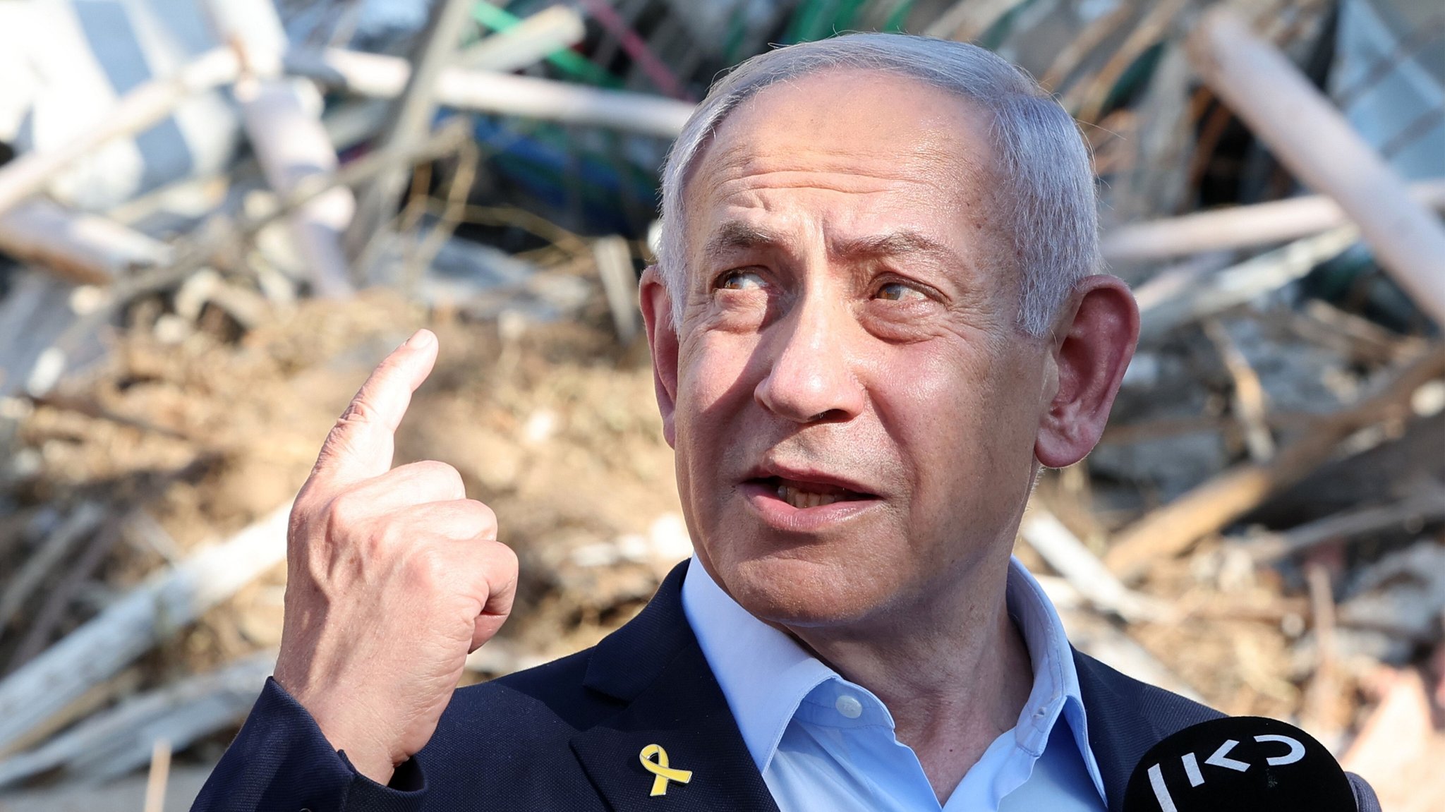 Symbolbild: Israels Ministerpräsident Benjamin Netanjahu. | Bild: picture alliance / Newscom | JACK GUEZ Symbolbild: Israels Ministerpräsident Benjamin Netanjahu.