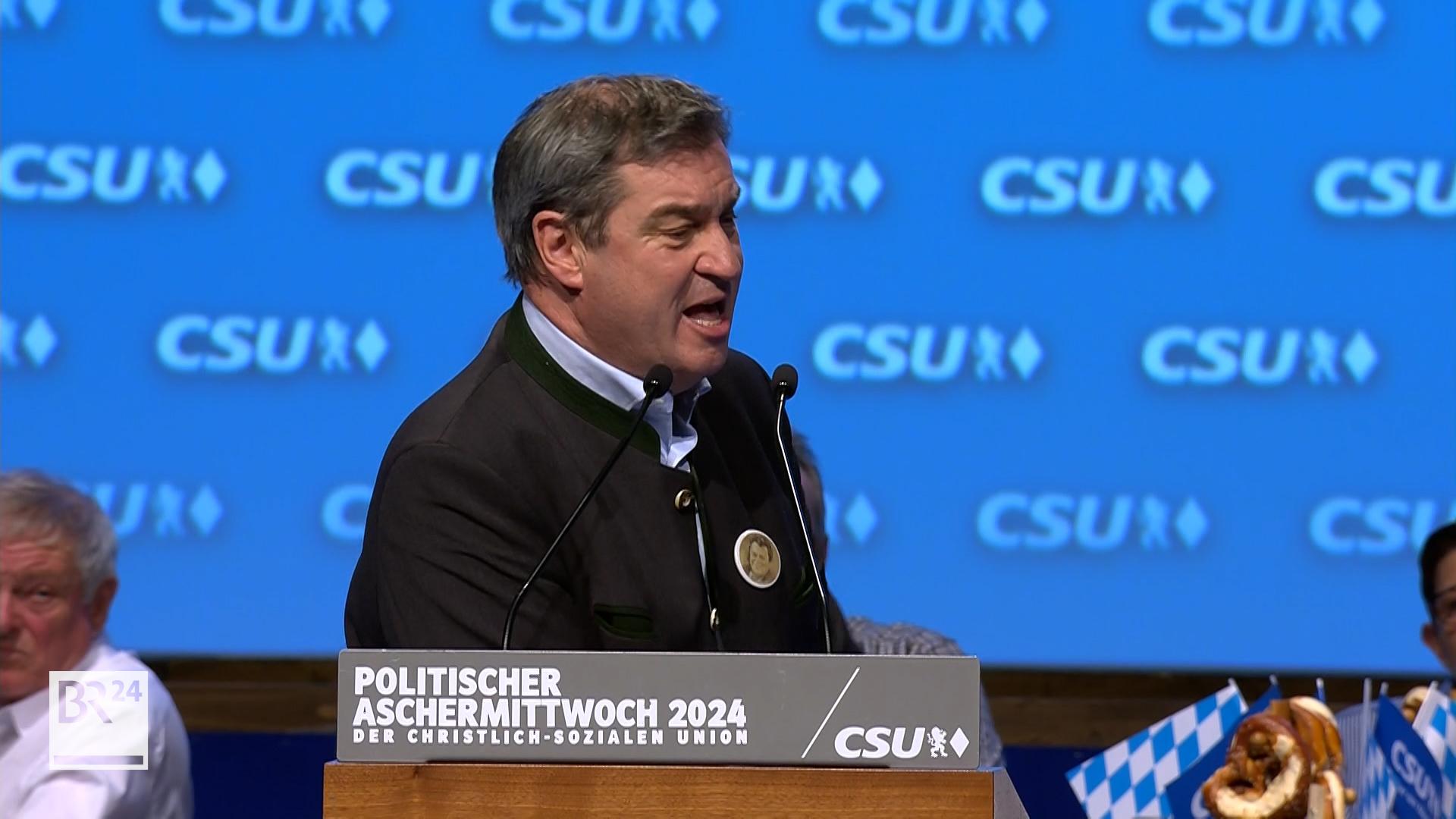 Markus Söder in Passau