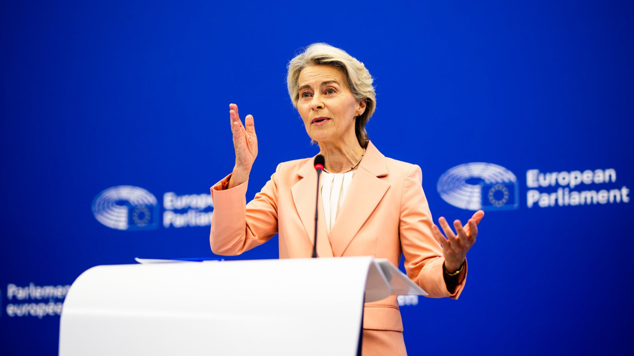 EU-Kommissionspräsidentin Ursula von der Leyen (CDU)