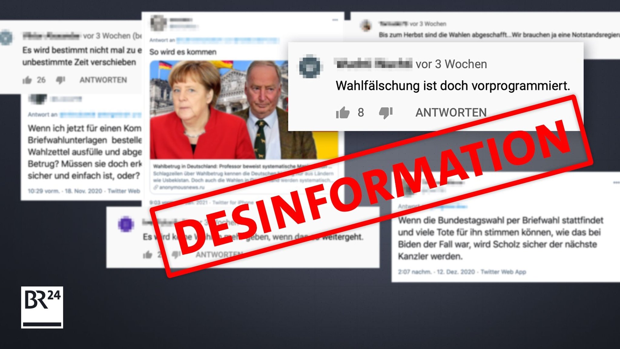 Wie schon früh versucht wurde, die Bundestagswahl zu beschädigen